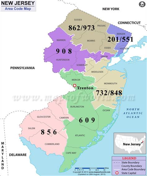 area code jersey|List of New Jersey Area Codes .